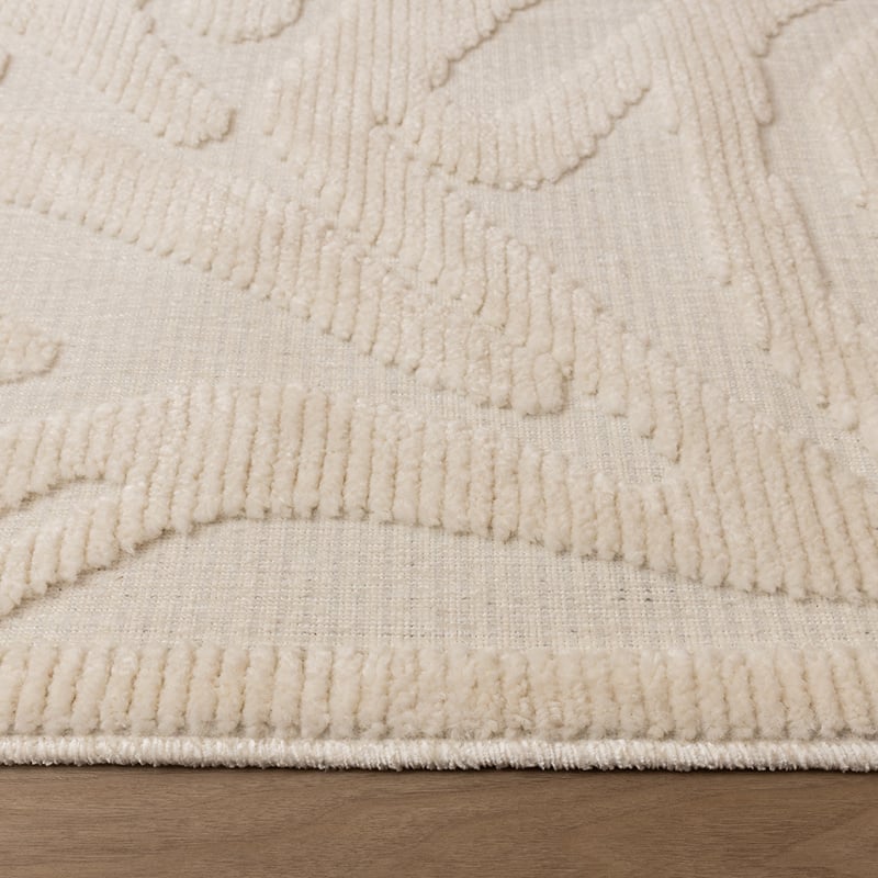 Washable Rug - Dunya Zebra White