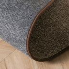 Organic Rug – Mellow Blue/Taupe