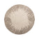 Round Outdoor Rug - Tiga Edge Taupe