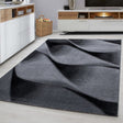Modern Floor Rug - Jena Black 9240