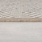 Modern balcony rug - Liparo Bellizi Grey