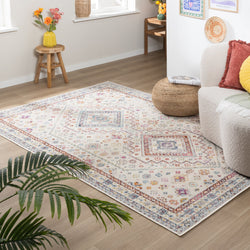 Boho Rug - Joya Medallion Multicolour
