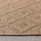 Indoor & outdoor rug - Dunes Geo Brown