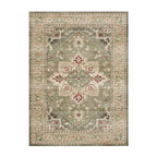 Vintage rug - Sage Medallion Green