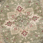 Vintage rug - Sage Medallion Green