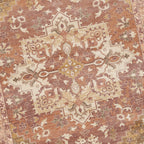 Vintage rug - Sage Medallion Terracotta