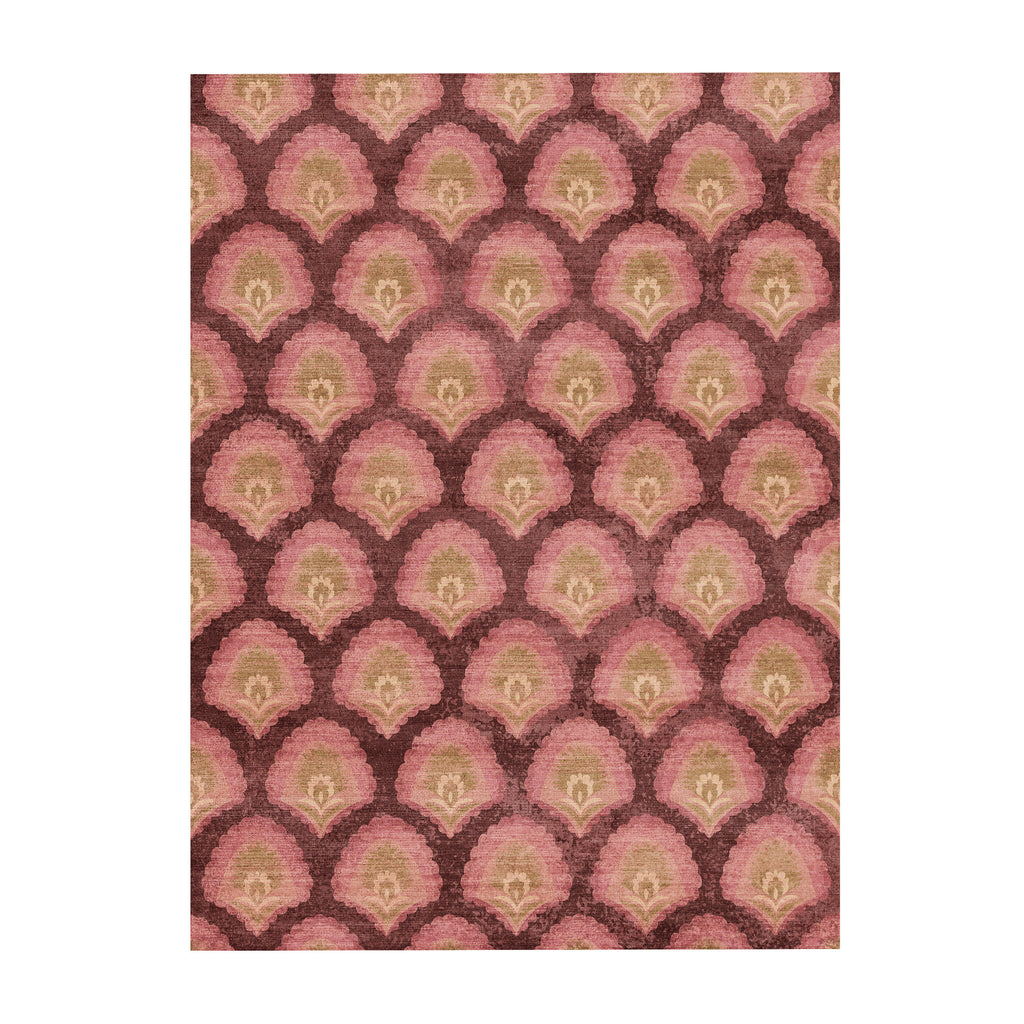 Vintage rug - Sage Pattern Red