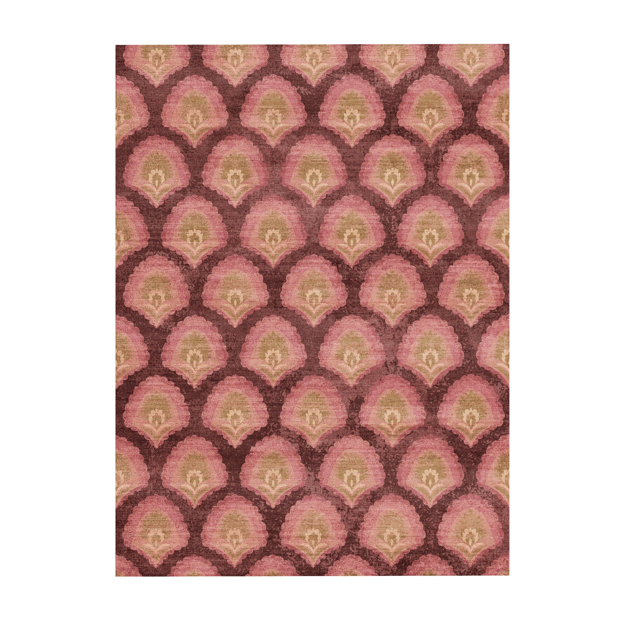 Vintage rug - Sage Pattern Red