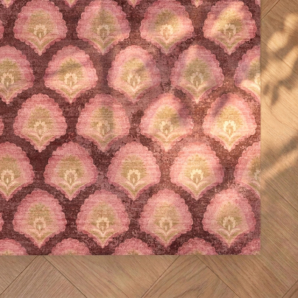 Vintage rug - Sage Pattern Red