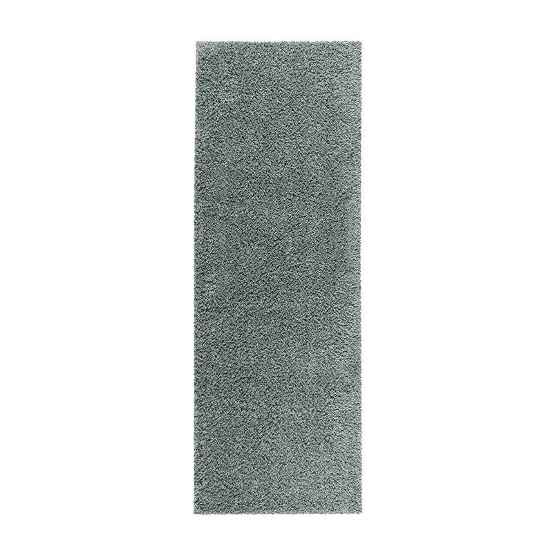 High-pile runner - Solid Blue/Green